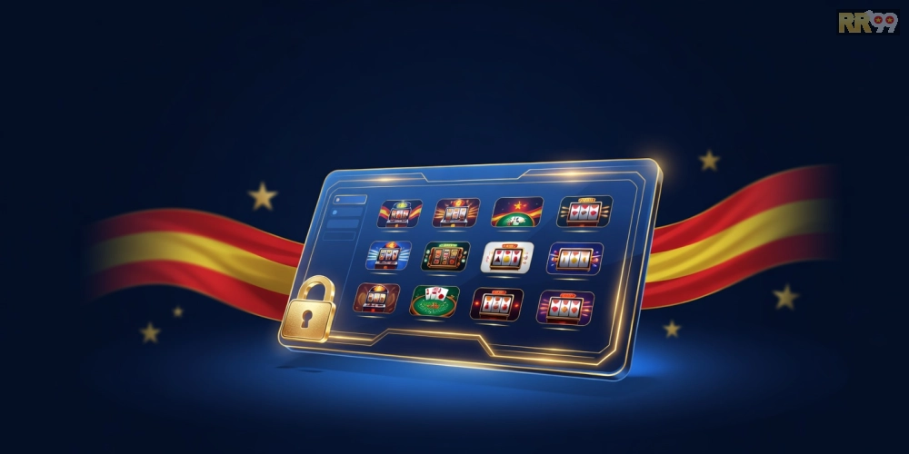 Hình minh họa khái niệm top casino rr99 với giao diện hiện đại và các trò chơi hấp dẫn