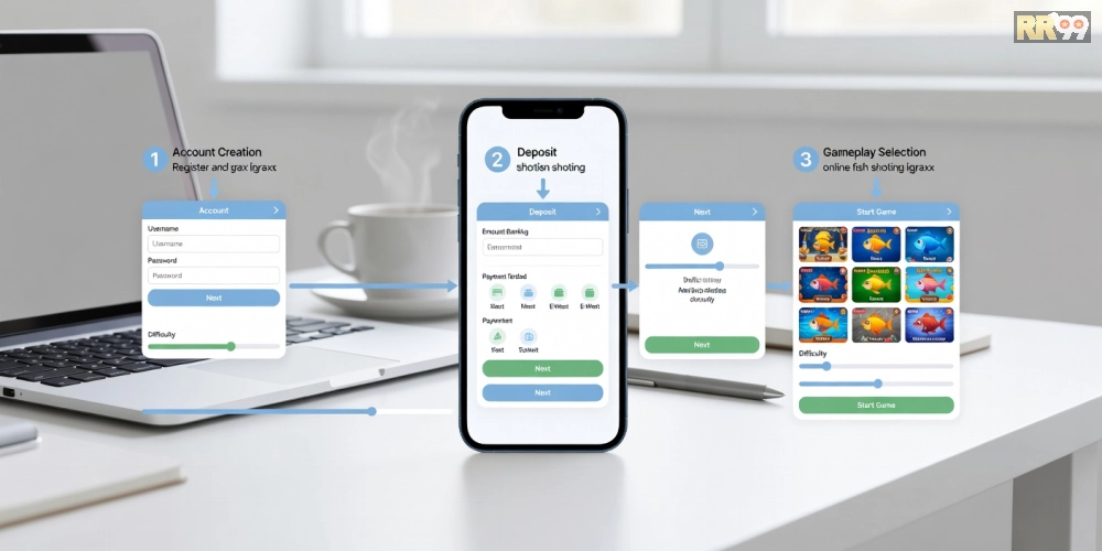 Hướng dẫn từng bước đăng ký và chơi game bắn cá online rr99 an toàn