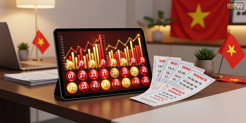 Hình ảnh hiển thị bảng kết quả xổ số minh ngọc rr99 cập nhật realtime trên nền tảng di động